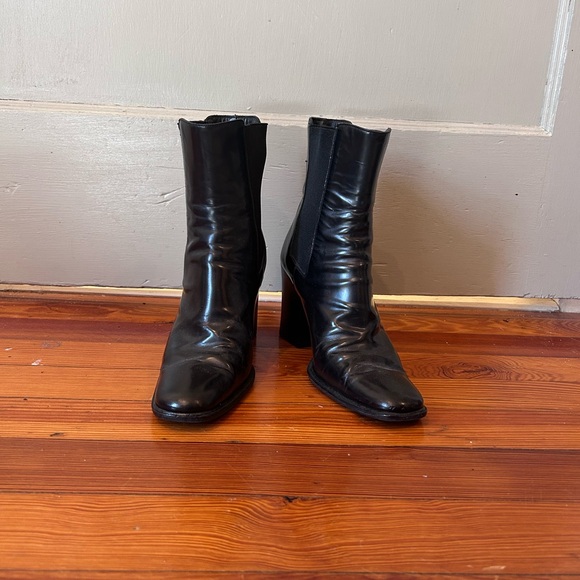 Gucci square toe boots 7B - Picture 2 of 4